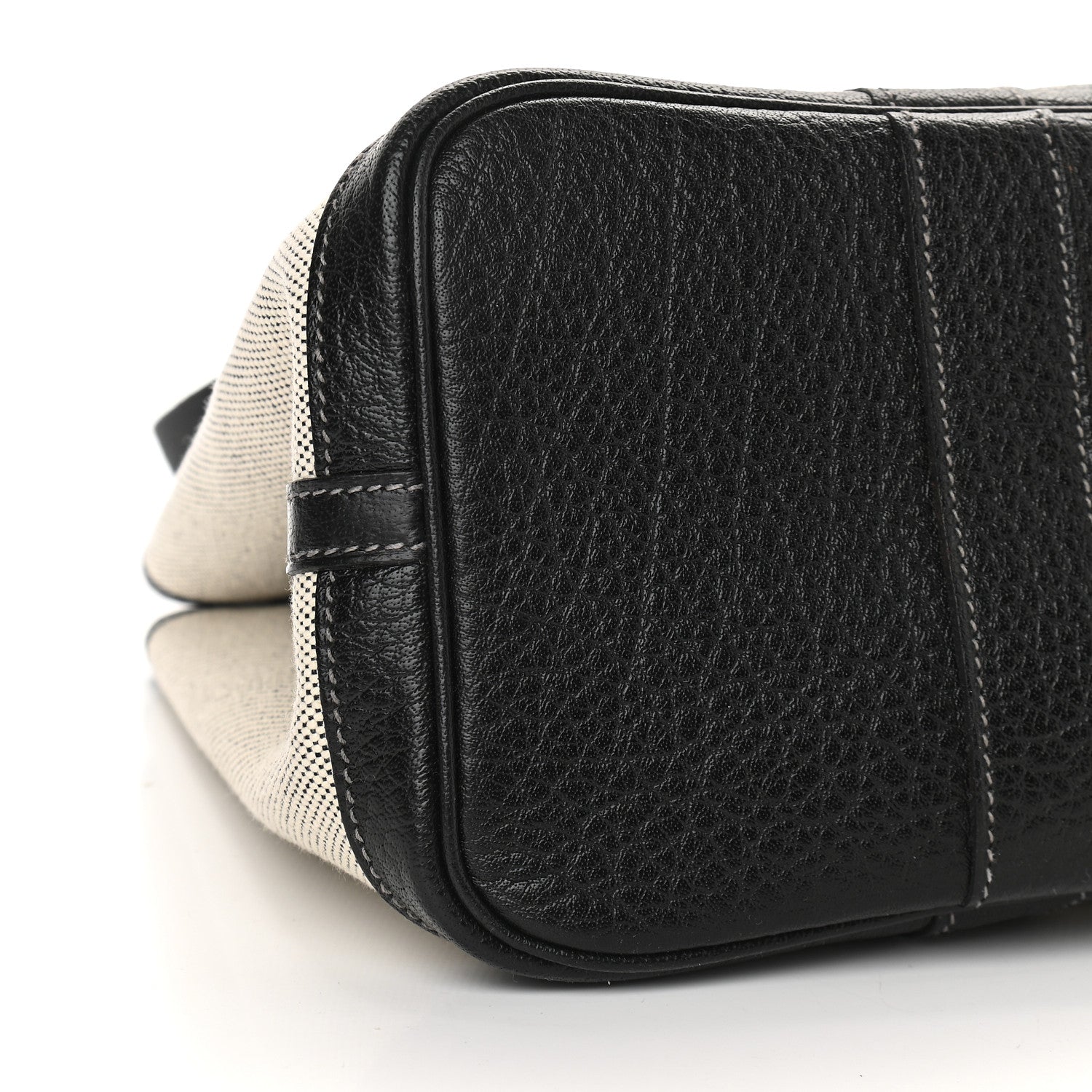 Hermes Twill D H Negonda Garden Party 30 TPM Ecru Black 8 of 9