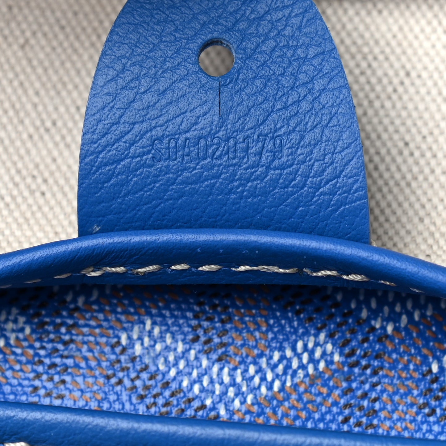 Goyardine Artois PM Sky Blue