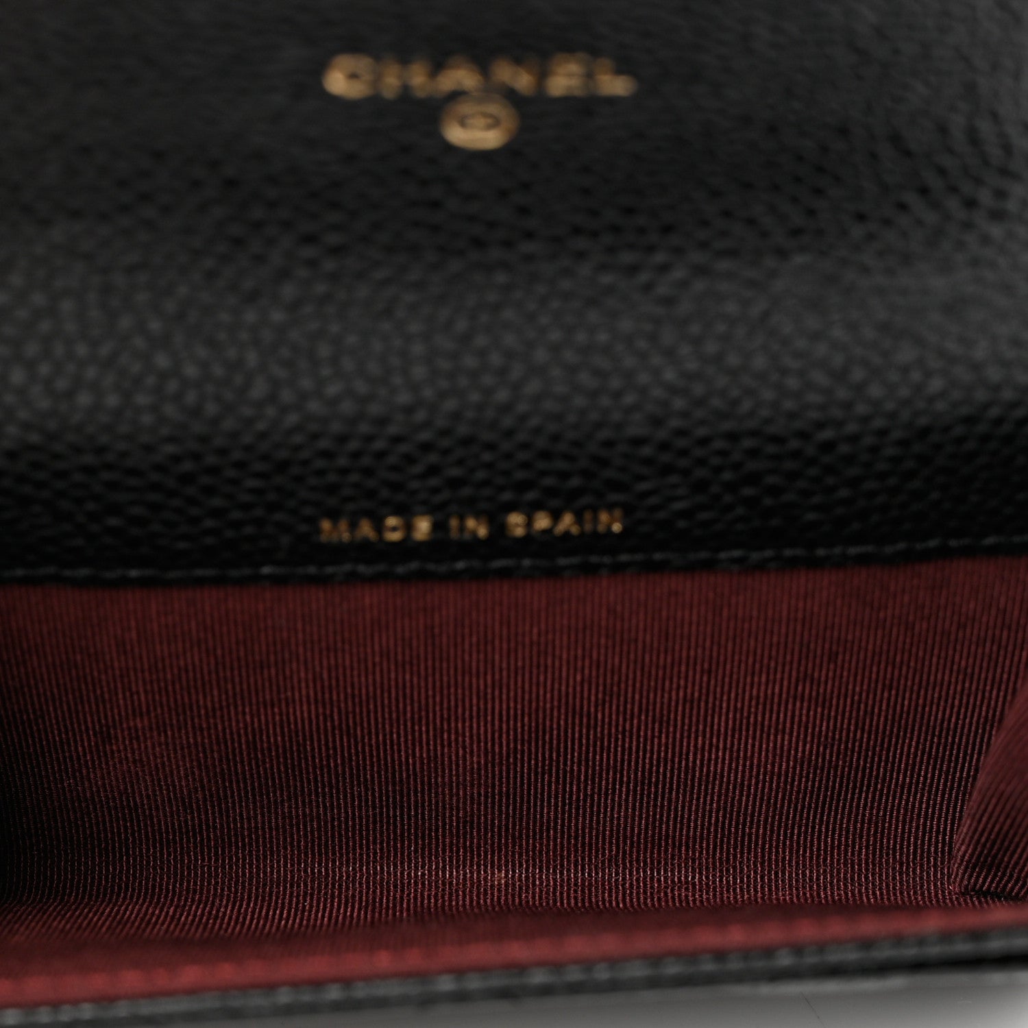 Chanel Caviar Quilted Flap Card Holder Black 5 of 8