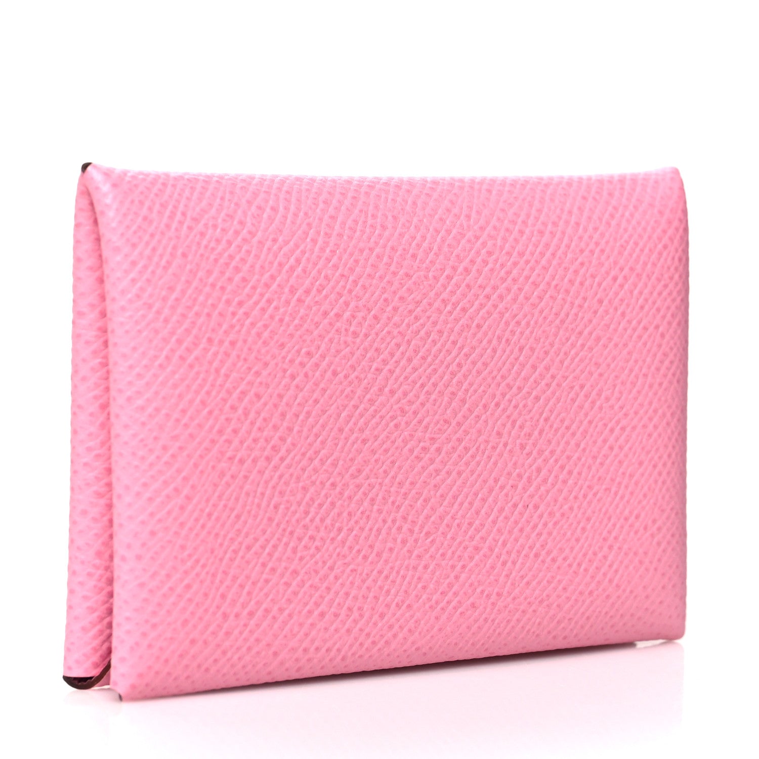 Hermes Epsom Calvi Card Case 5P Pink 3 of 10