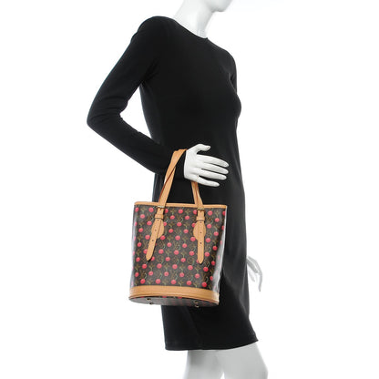 Louis Vuitton Monogram Cerises Bucket Bag 2 of 8