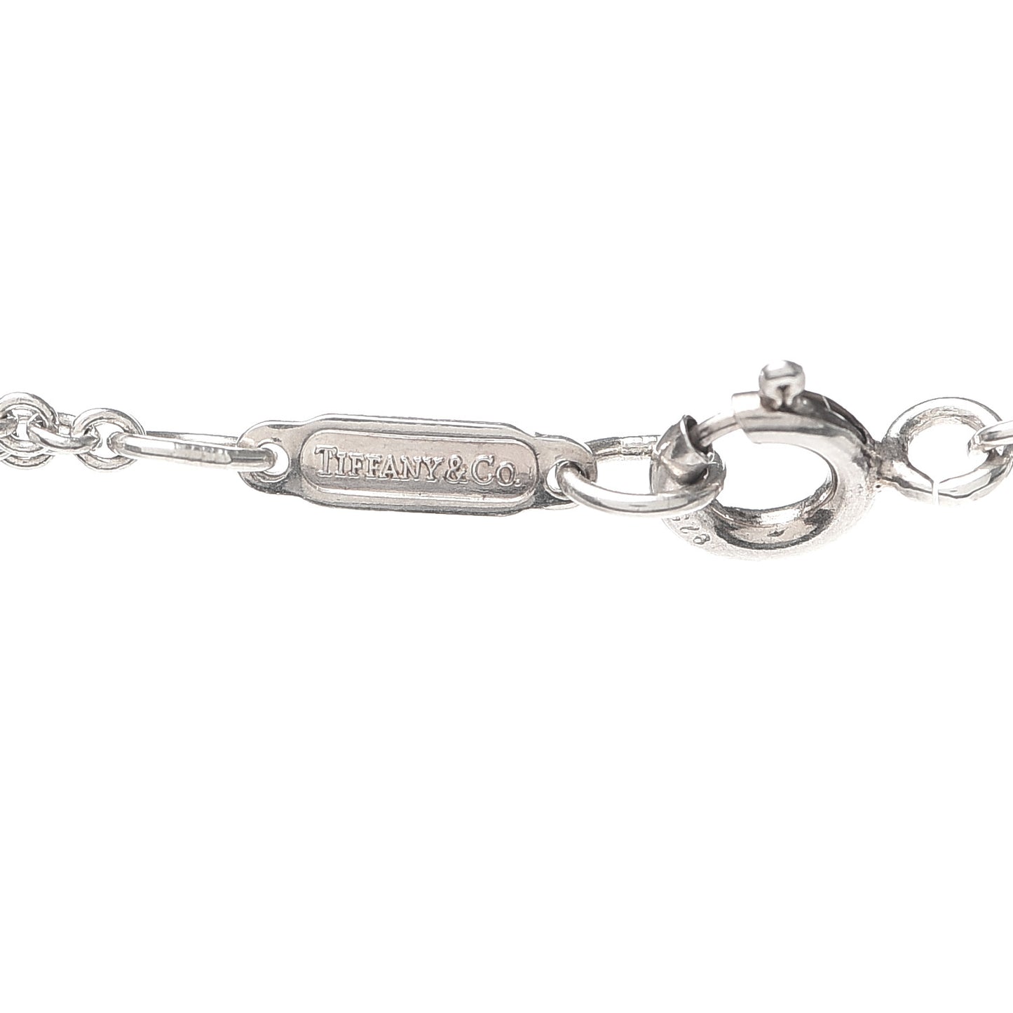 Sterling Silver Figure 8 Pendant Necklace