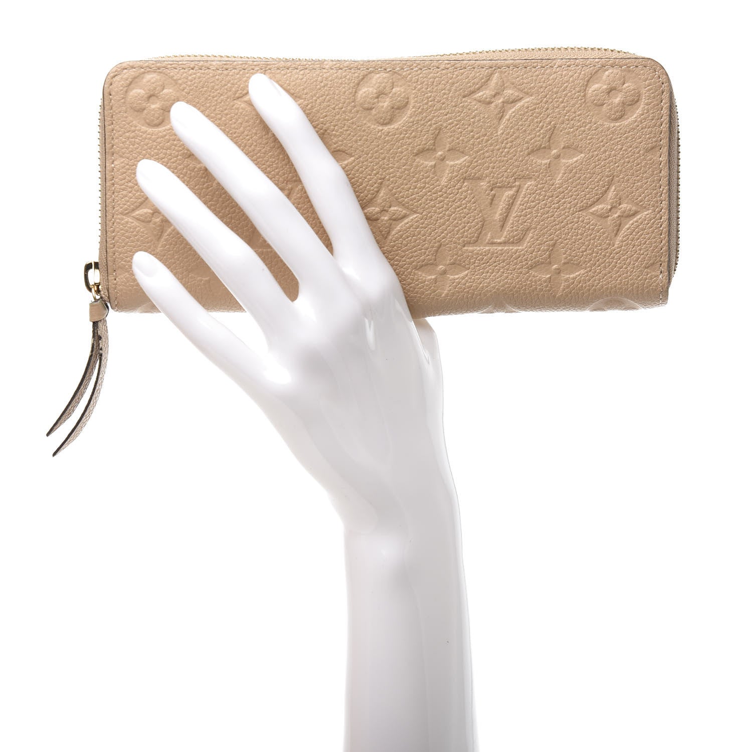 Louis Vuitton Empreinte Clemence Wallet Dune 2 of 12