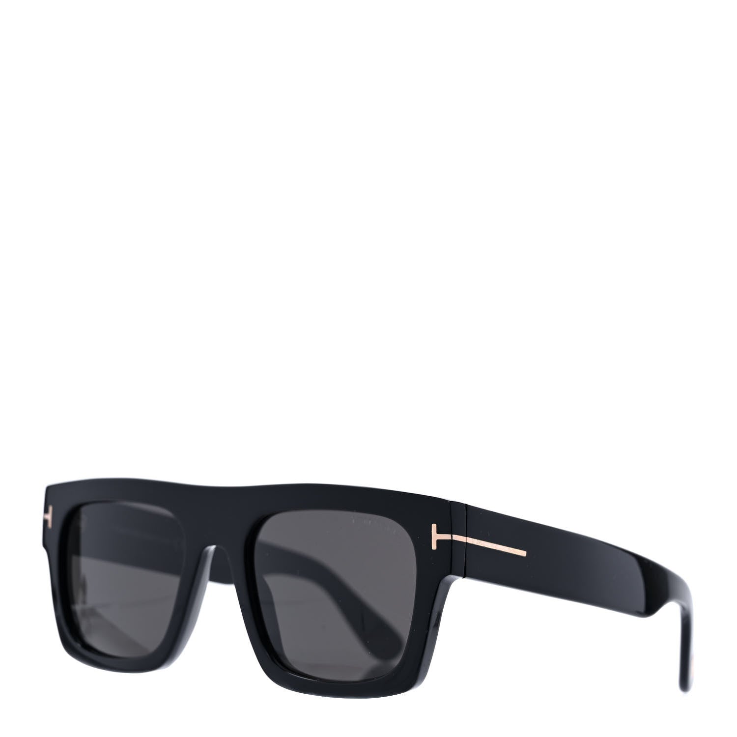 Tom Ford Acetate Fausto Sunglasses TF711 Black 1 of 8