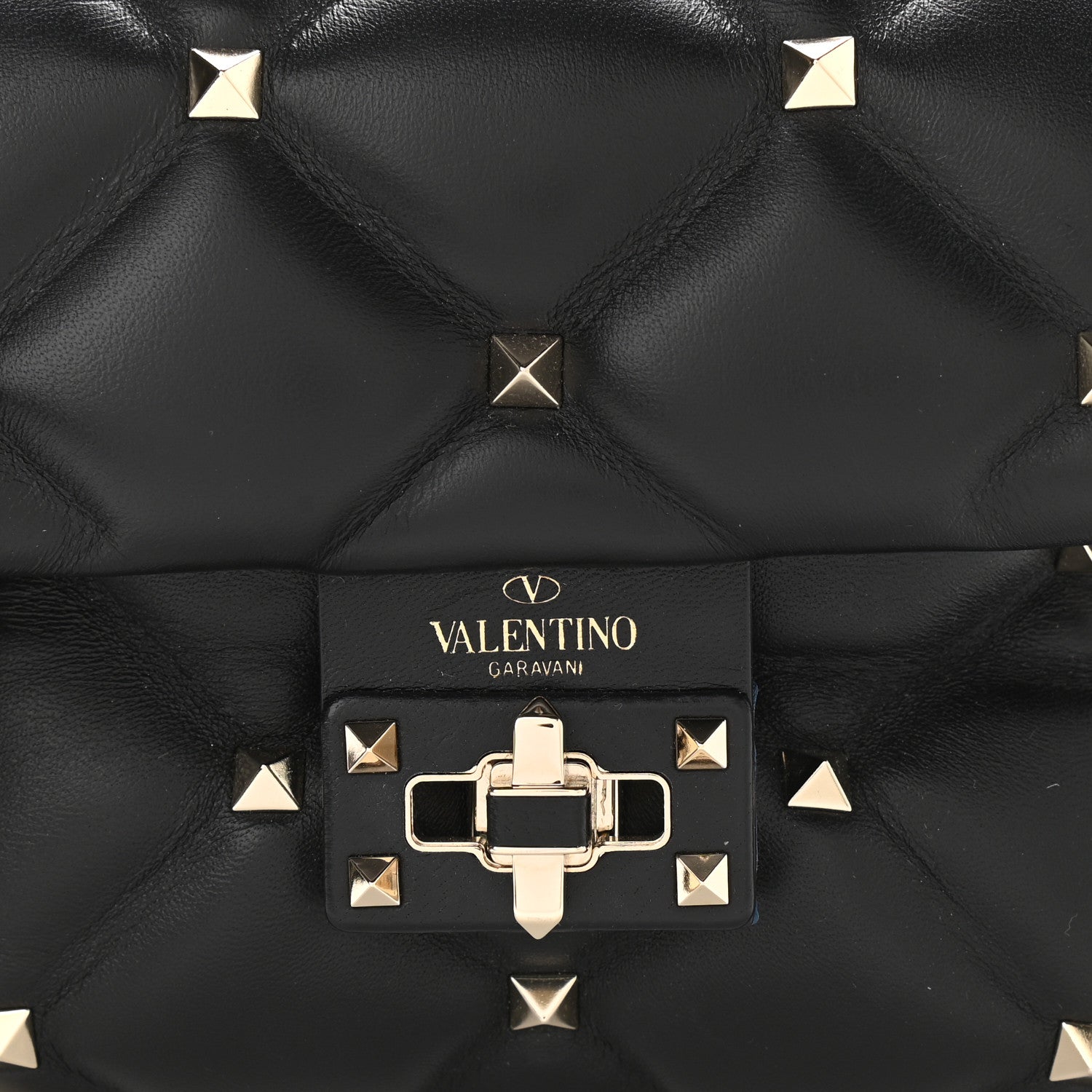 Valentino Garavani Nappa Mini Candystud Top Handle Bag Black 7 of 10