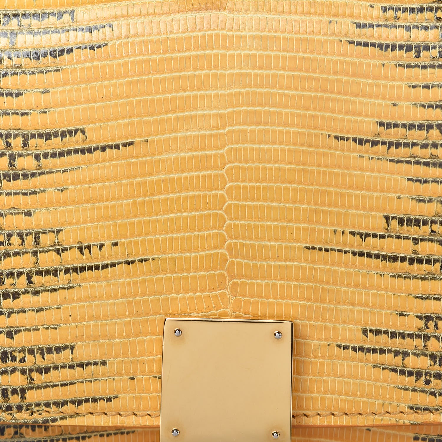 Celine Lizard Medium Classic Box Flap Bag Amber 8 of 11