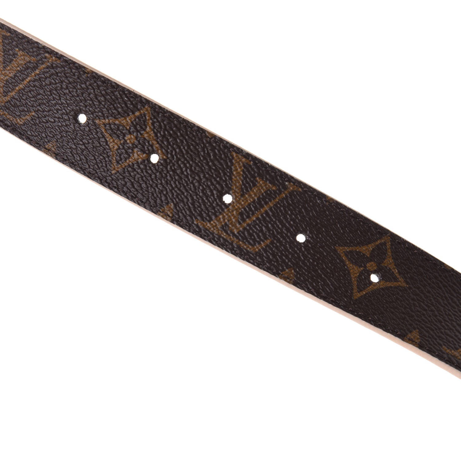 Louis Vuitton Monogram Calfskin 30mm LV Initiales Reversible Belt 90 36 Creme 4 of 6