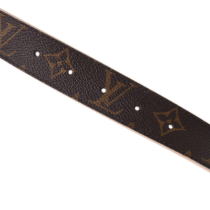 Louis Vuitton Monogram Calfskin 30mm LV Initiales Reversible Belt 90 36 Creme 4 of 6