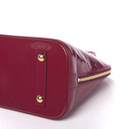Louis Vuitton Vernis Alma PM Magenta 9 of 9