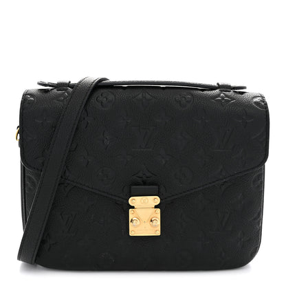 Louis Vuitton Empreinte Pochette Metis Black 1 of 12