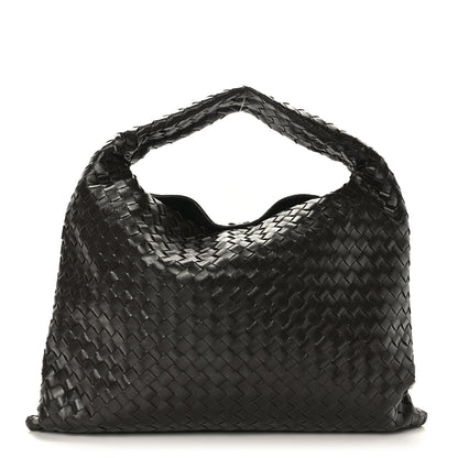 Bottega Veneta Calfskin Intrecciato Large Hop Ebano 1 of 8