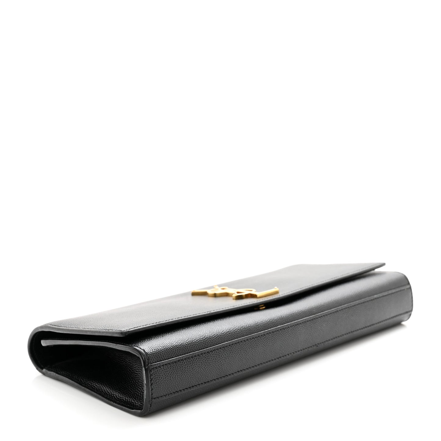 Grain De Poudre Monogram Cassandre Clutch Black