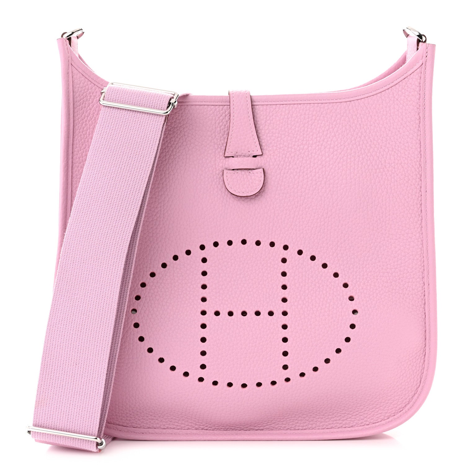 Hermes Taurillon Clemence Evelyne III PM Mauve Sylvestre 1 of 12