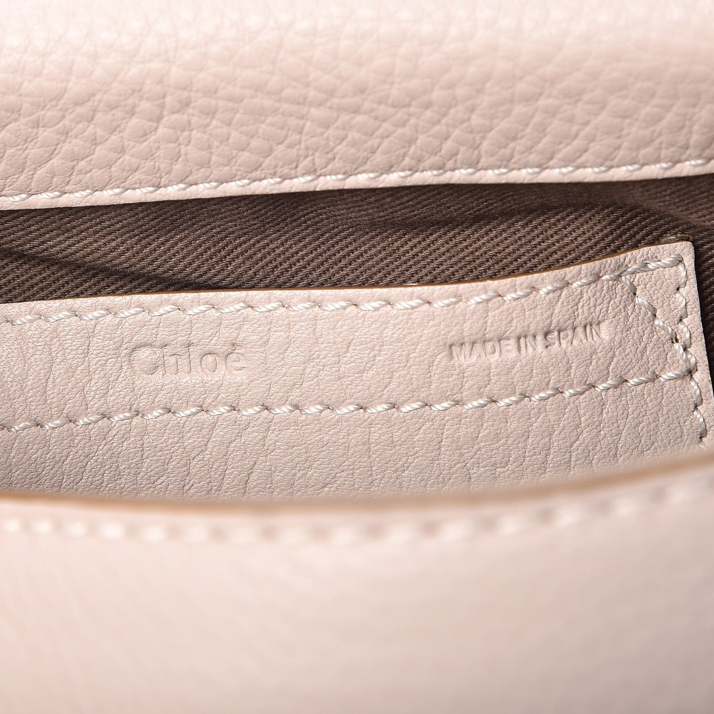 Calfskin Mini Marcie Round Crossbody Bag Abstract White