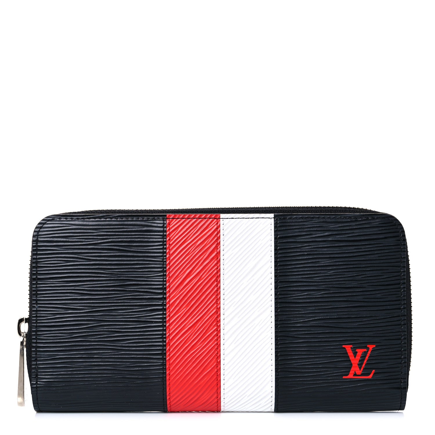 Louis Vuitton Epi Zippy Wallet Black Stripe 1 of 9