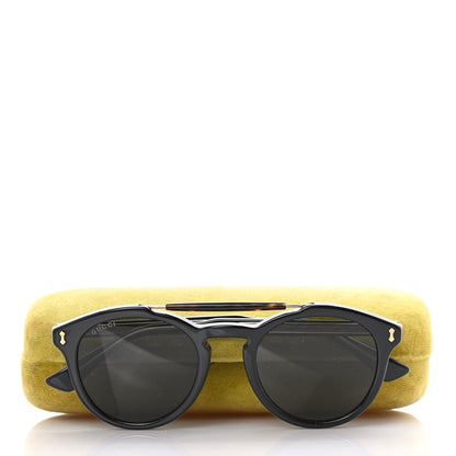 Gucci Round Avana Sunglasses GG0124SA Black Tortoise 9 of 9