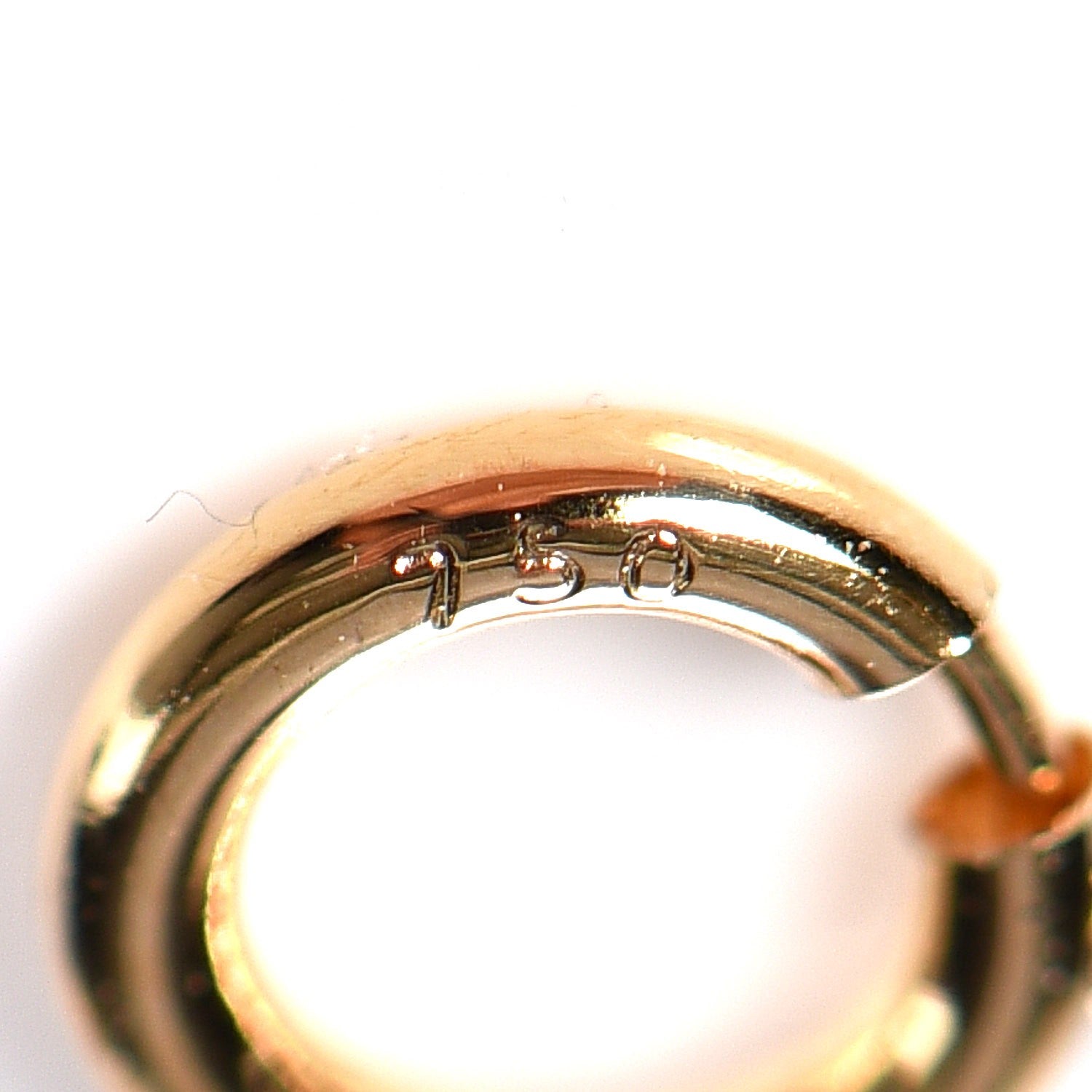 Tiffany 18K Yellow Gold Diamond T Smile Bracelet 3 of 4