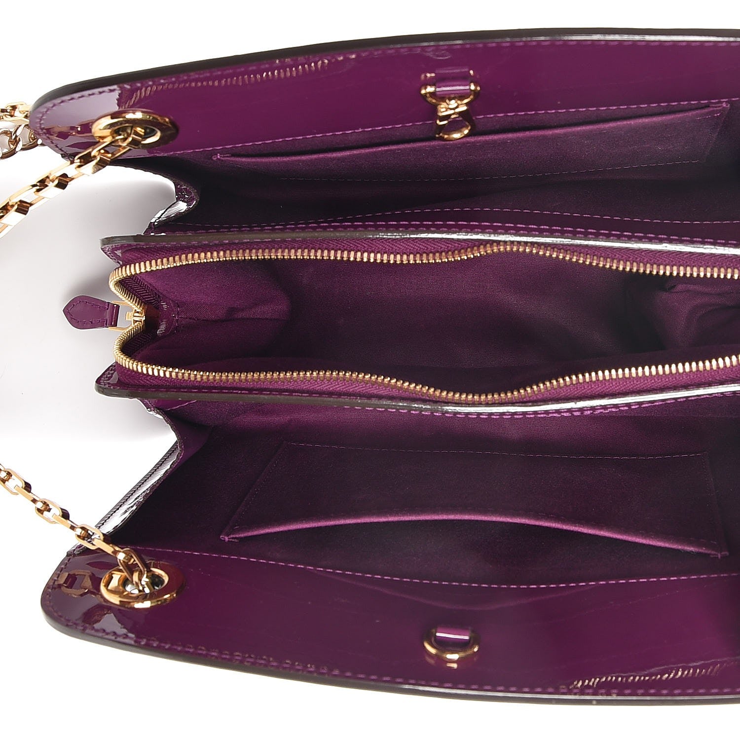 Louis Vuitton Vernis Virginia MM Amethyste 5 of 7