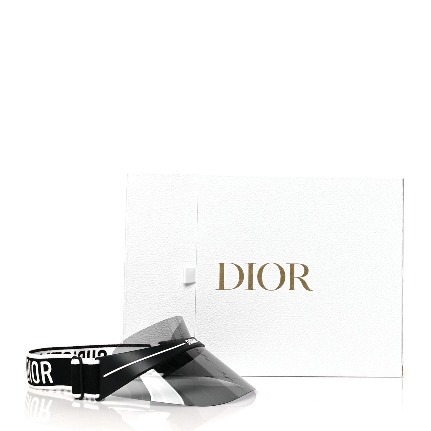Mirrored DiorClub1 Sun Visor Black
