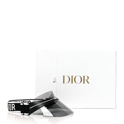 Christian Dior Mirrored DiorClub1 Sun Visor Black 8 of 8