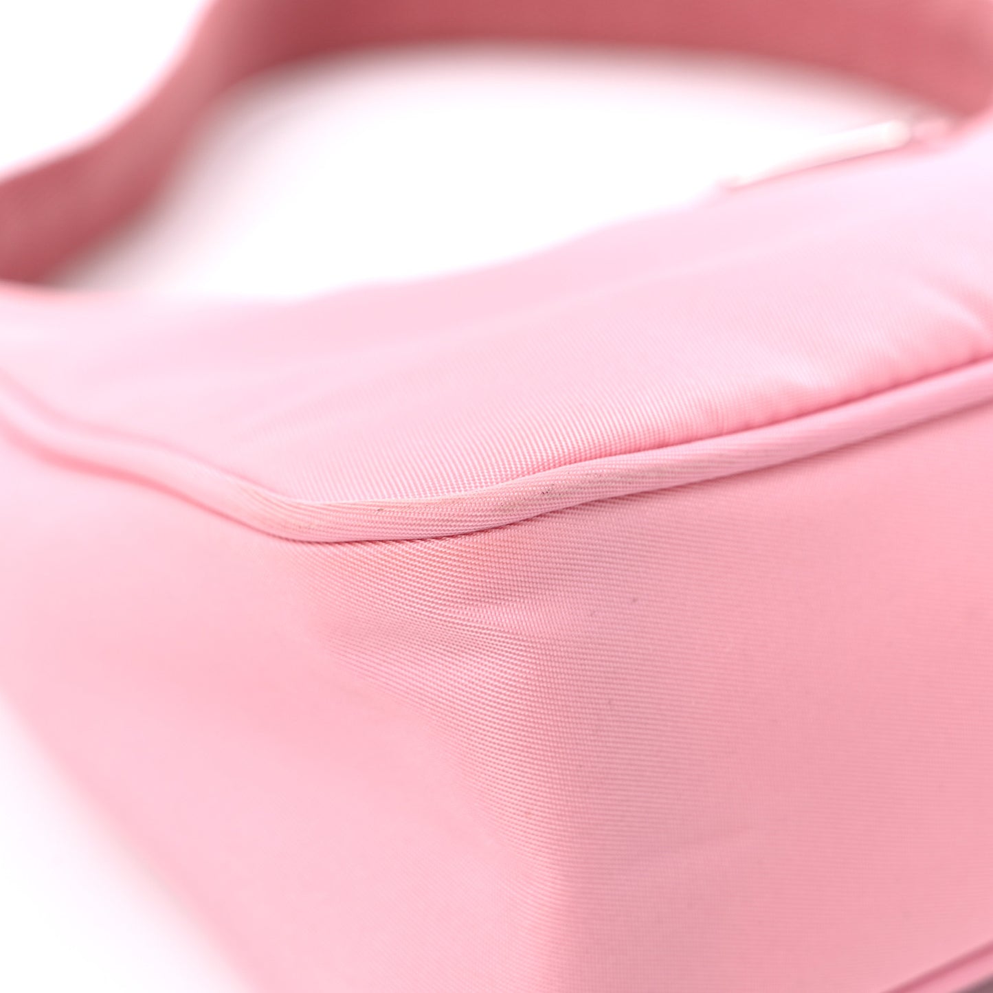 Tessuto Nylon Saffiano Mini Re-Edition 2000 Bag Rosa