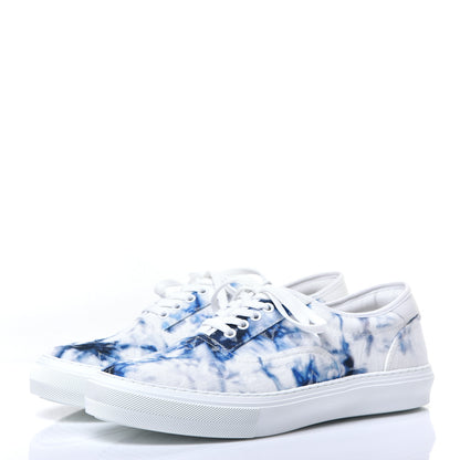 Louis Vuitton Denim Monogram Trocadero Tie Dye Sneakers 9 Marine 3 of 10