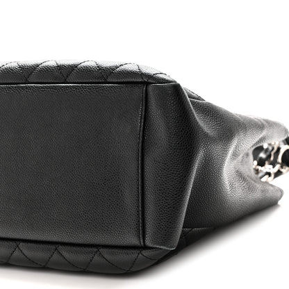 Chanel Caviar Quilted Grand Shopping Tote GST Black 10 of 10