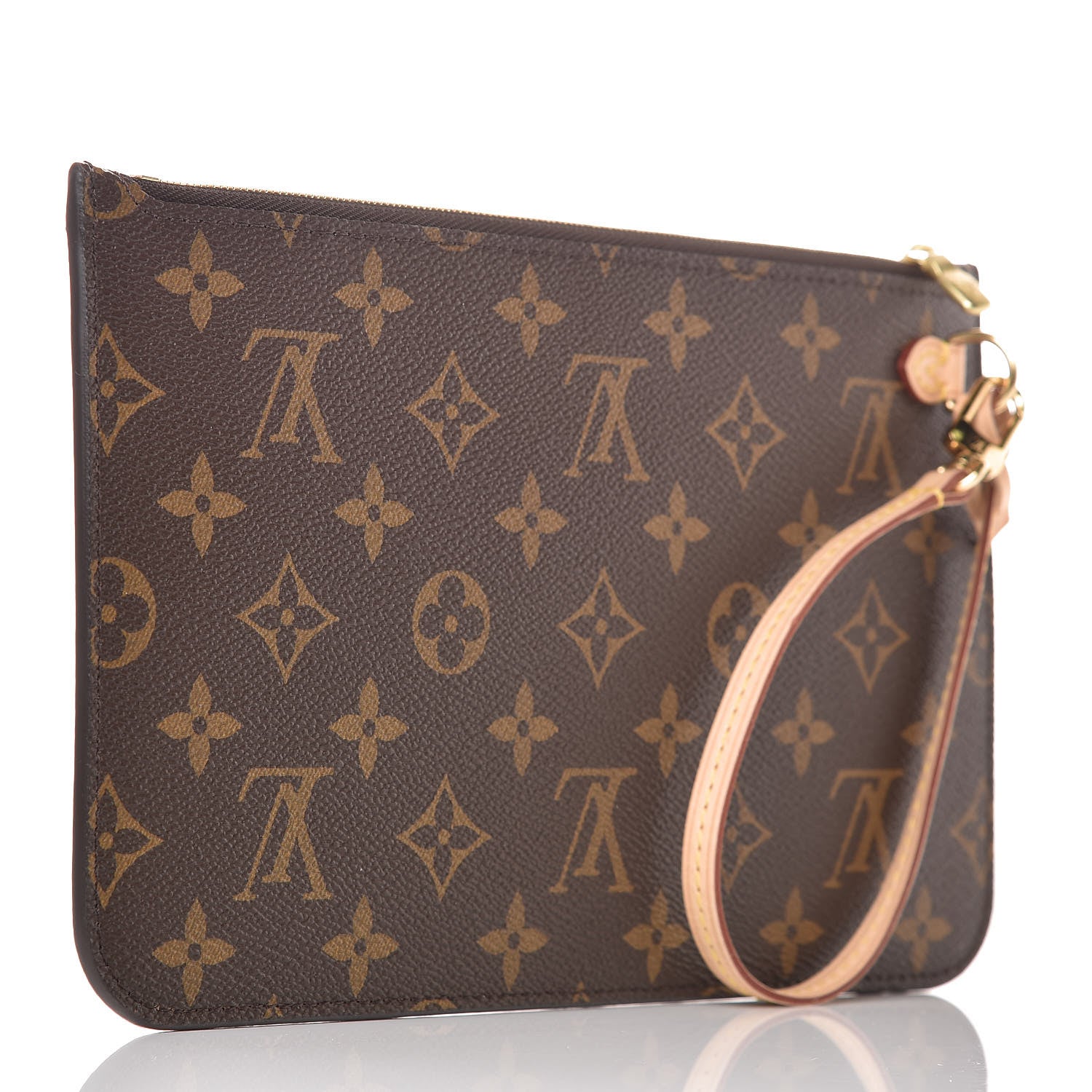 Louis Vuitton Monogram Neverfull MM GM Pochette 3 of 7