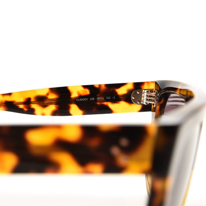 Celine Acetate Aviator Sunglasses CL 40001 Havana 6 of 7