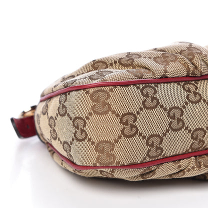Gucci Monogram Lovely Heart Cosmetic Case Red 9 of 10