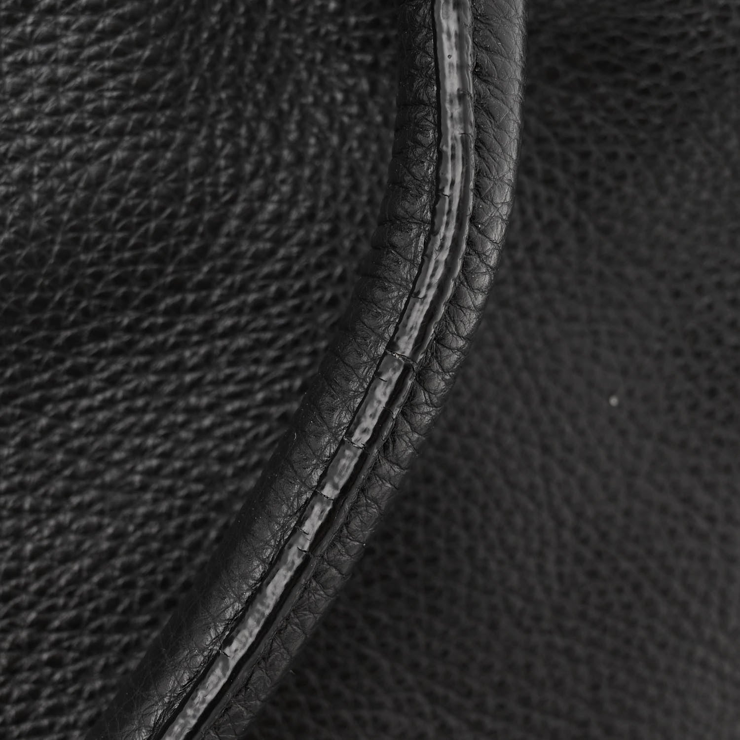 Prada Vitello Daino Tote Black 15 of 17