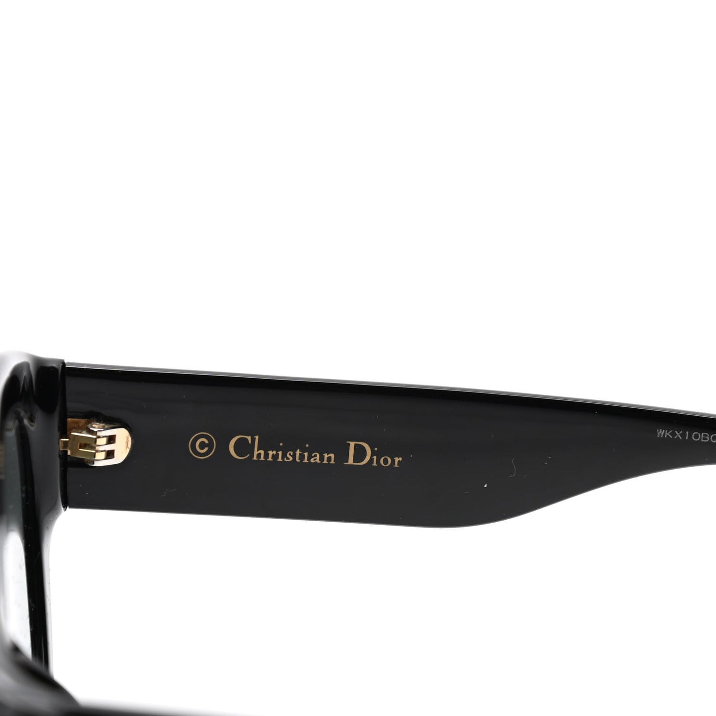 Acetate DDiorF Cat Eye Sunglasses Black