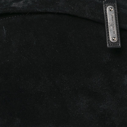 Saint Laurent Suede City Backpack Black 7 of 13