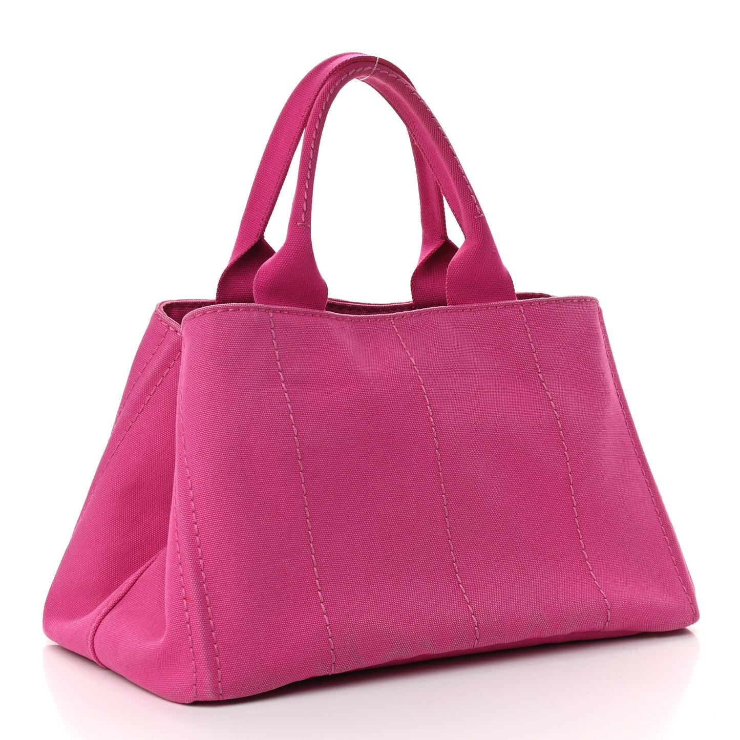 Canapa Small Logo Shopping Tote Fuxia