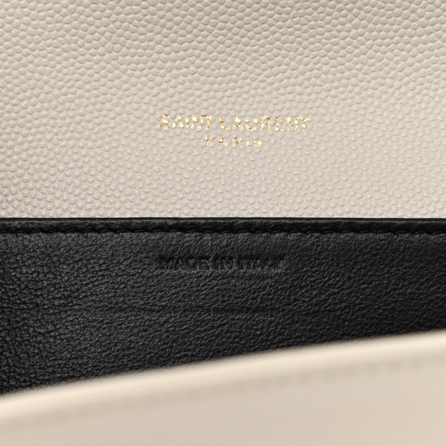 Grain De Poudre Monogram Uptown Chain Wallet Crema Soft