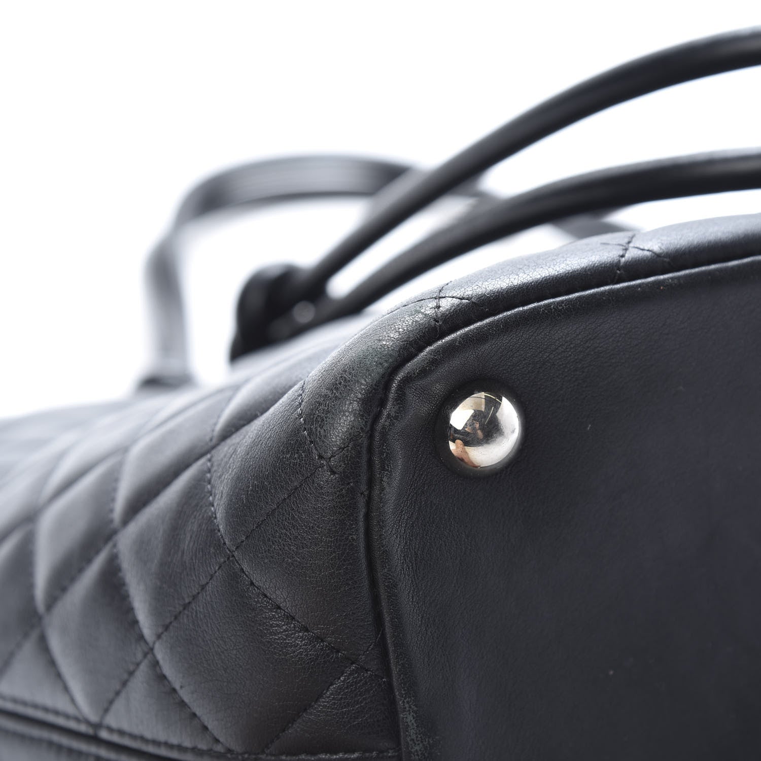 Chanel Calfskin Quilted Large Cambon Tote Black 12 of 18