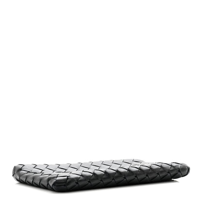 Bottega Veneta Nappa Intrecciato Zip Pouch Black 4 of 8