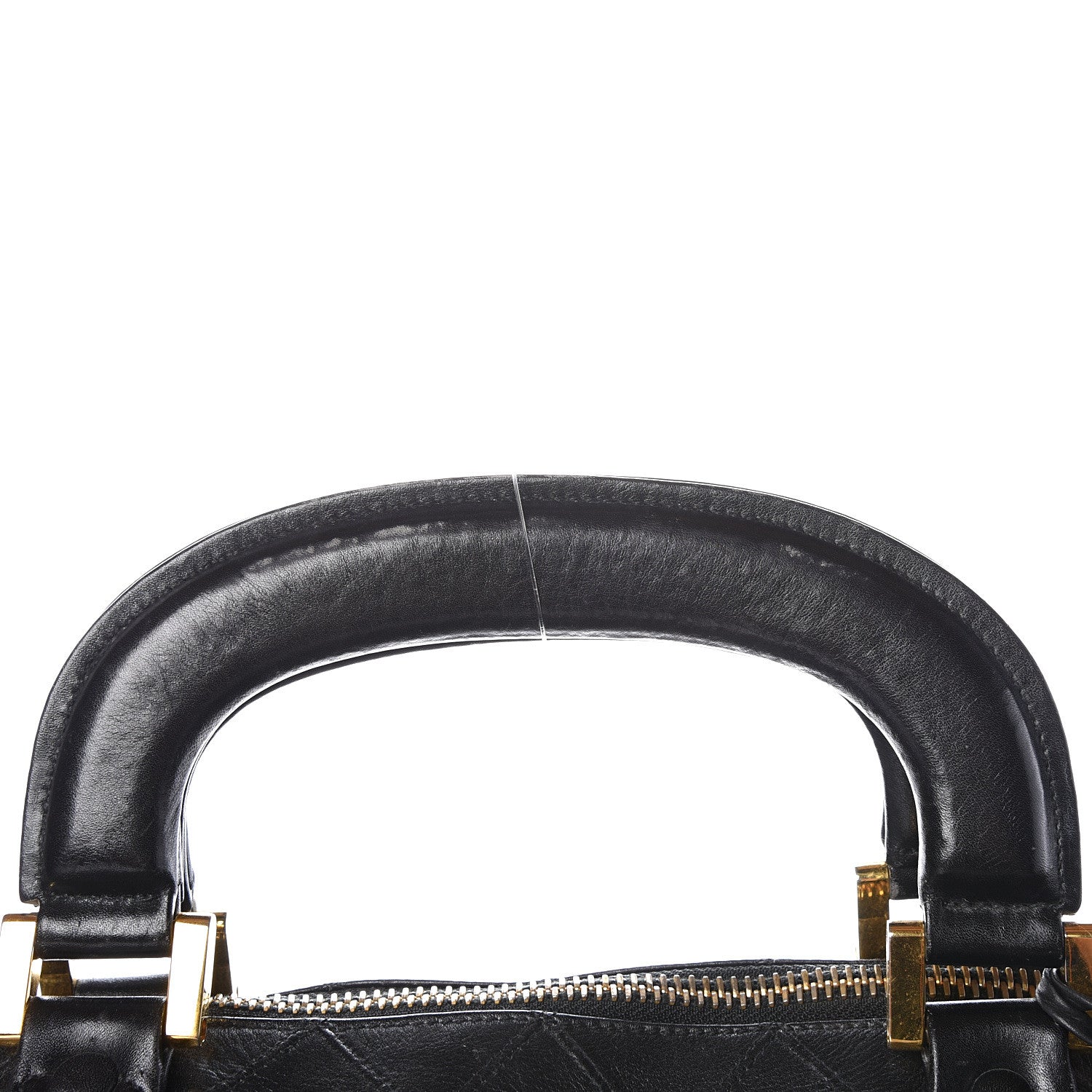 Chanel Calfskin Stitched Duffel Bag Black 21 of 21