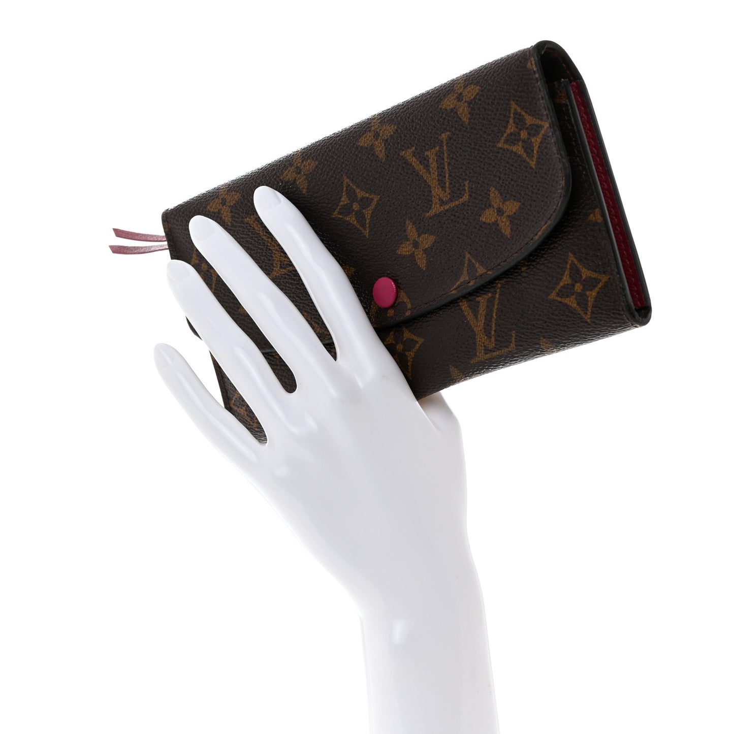 Monogram Emilie Wallet Fuchsia