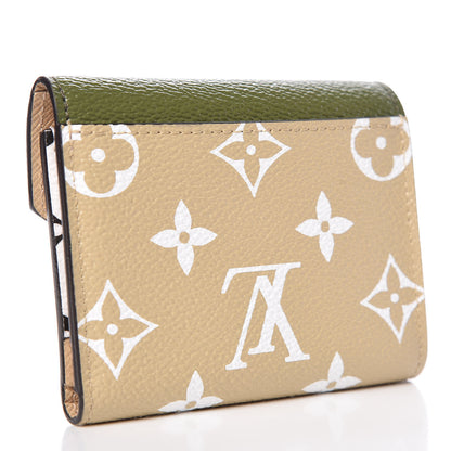 Louis Vuitton Monogram Giant Zoe Wallet Kaki 3 of 7