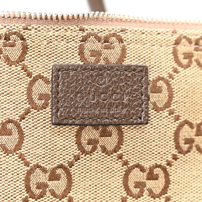 Gucci GG Monogram Web Large Giglio Tote Beige Brown 7 of 12