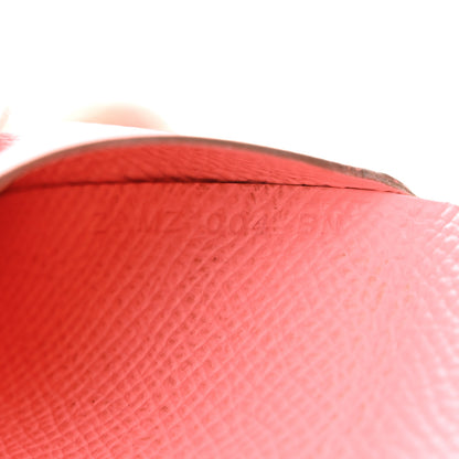 Hermes Epsom Calvi Duo Card Case Rose Confetti 7 of 10