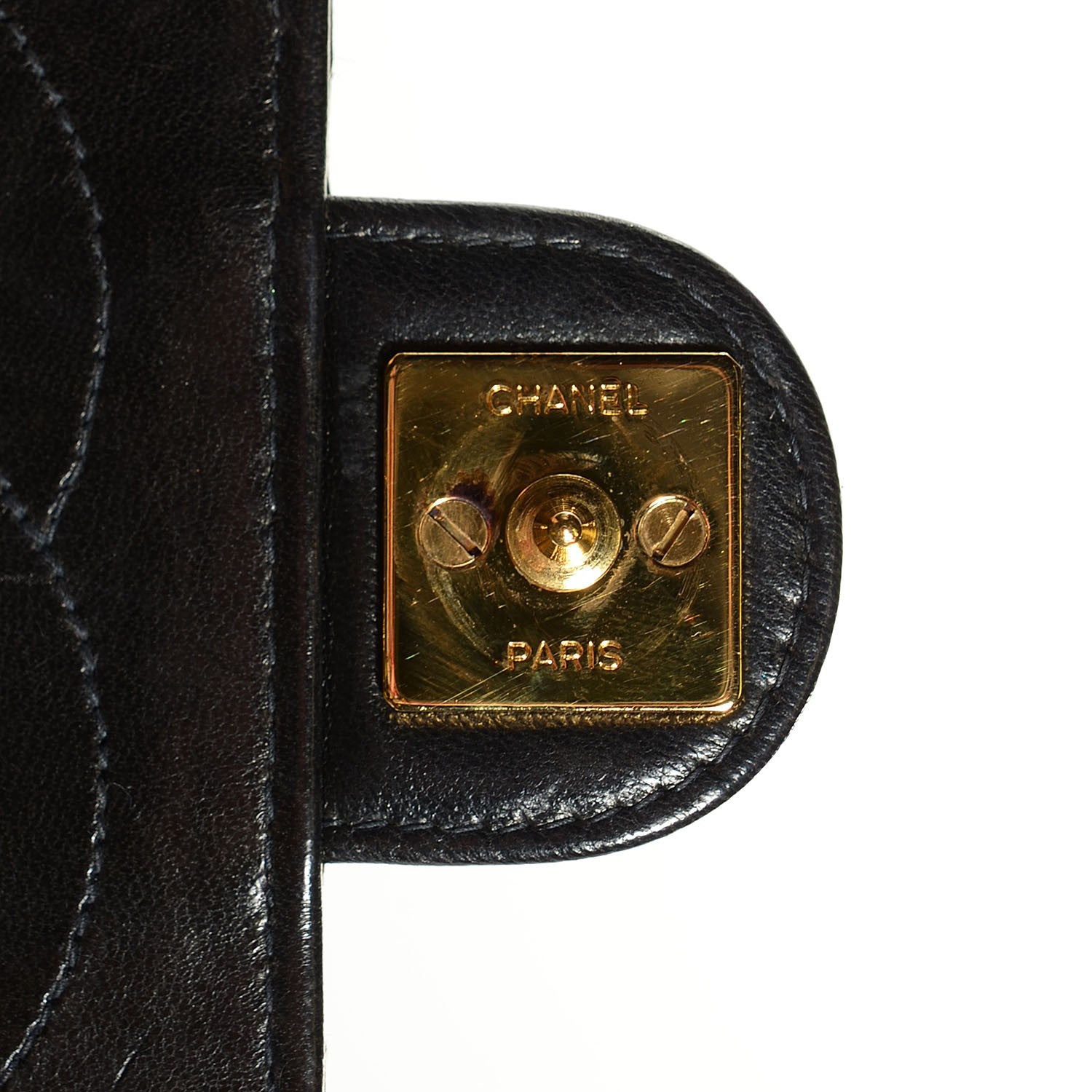 Chanel Lambskin Quilted Small Single Flap Black 7 of 10