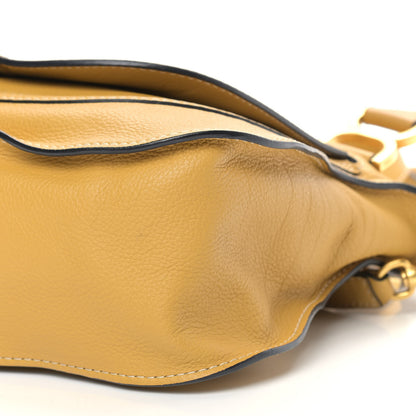 Chloe Calfskin Medium Marcie Satchel Curry Yellow 8 of 9