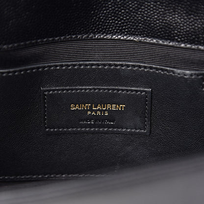 Saint Laurent Grain De Poudre Classic Monogram Kate Clutch Black 7 of 14