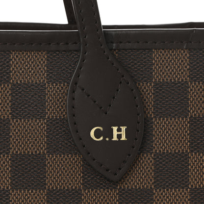 Louis Vuitton Damier Ebene Neo Neverfull MM Rose Ballerine 12 of 12