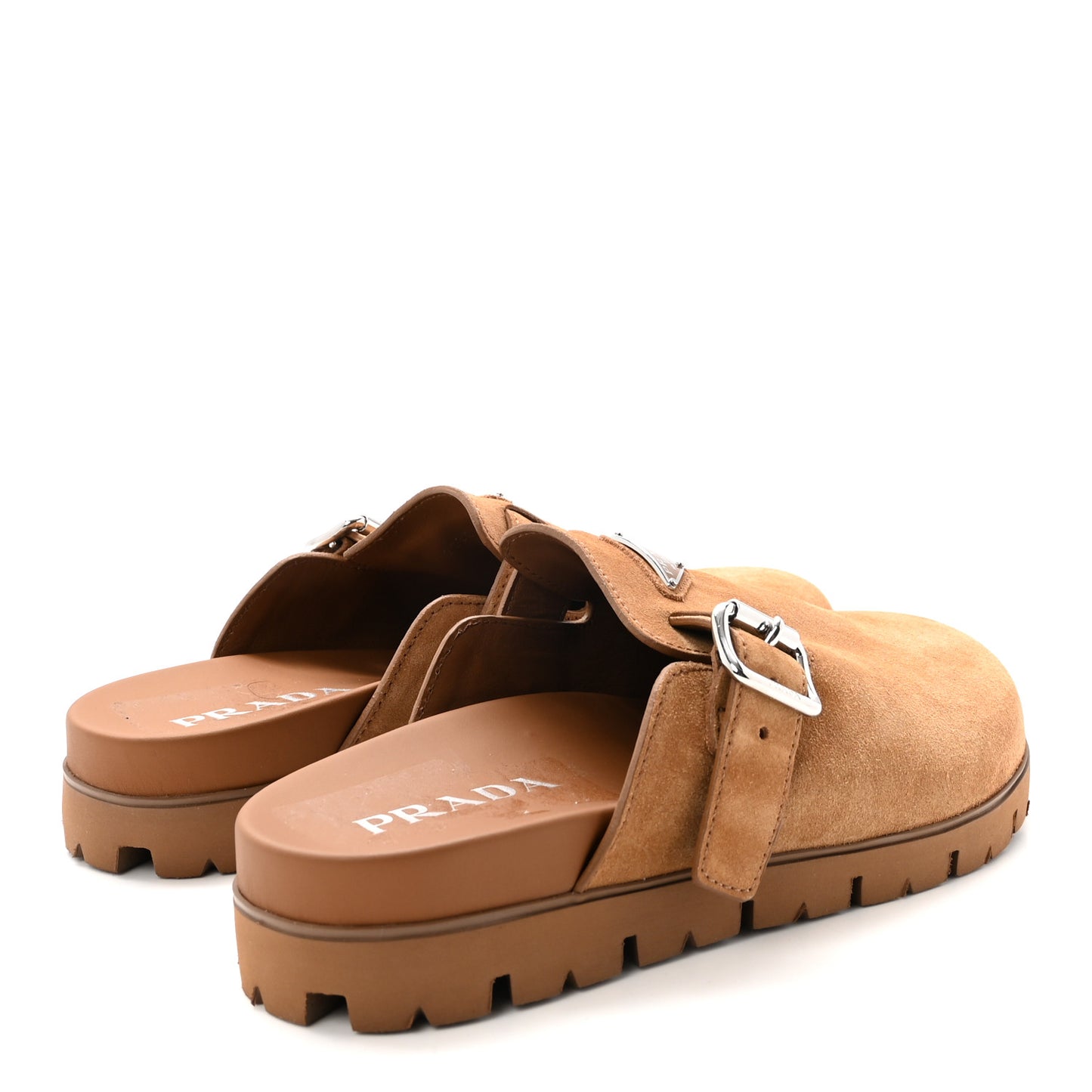 Suede Scamosciato Mens Mules 10 Desert Beige