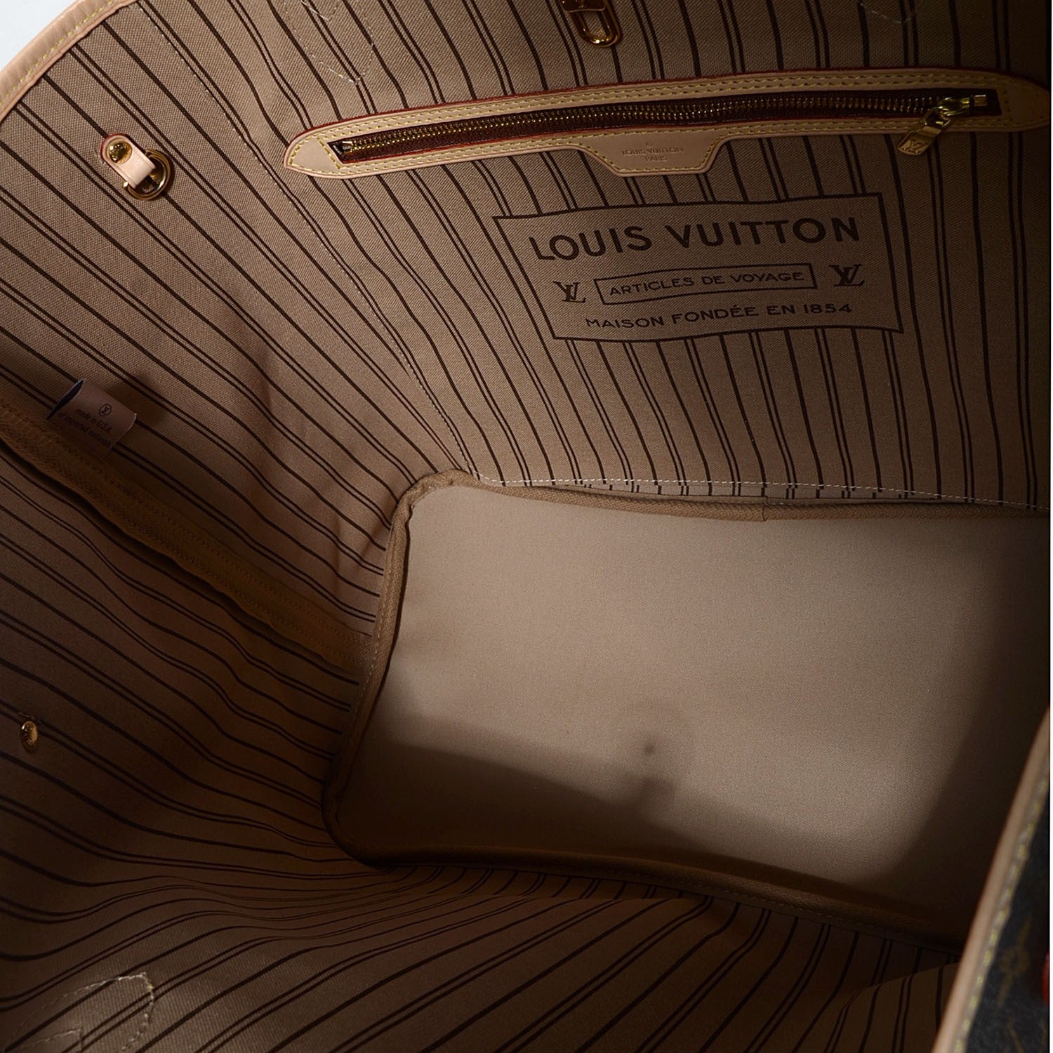 Louis Vuitton Monogram Neverfull GM 5 of 8
