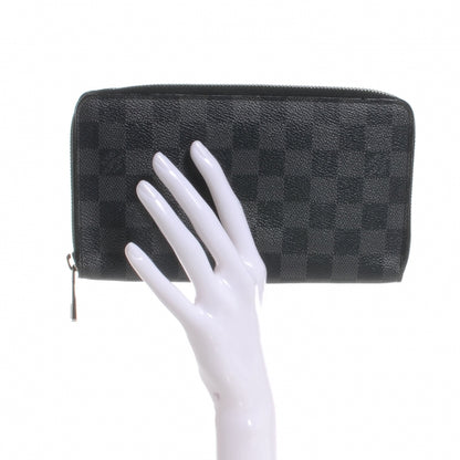 Louis Vuitton Damier Graphite Zippy Organizer Wallet 2 of 15