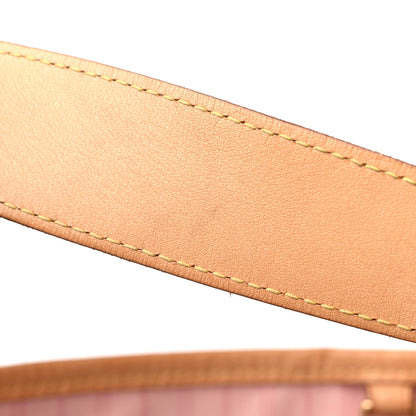 Louis Vuitton Damier Azur Delightful MM Rose Ballerine 18 of 20
